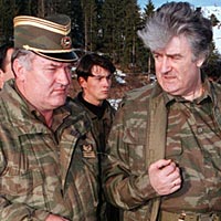 Mladic en Karadzic